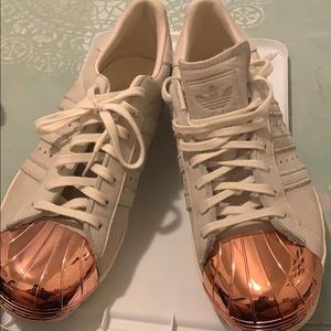 Chalk Blanche/Rose Rose Adidas Originals Superstar